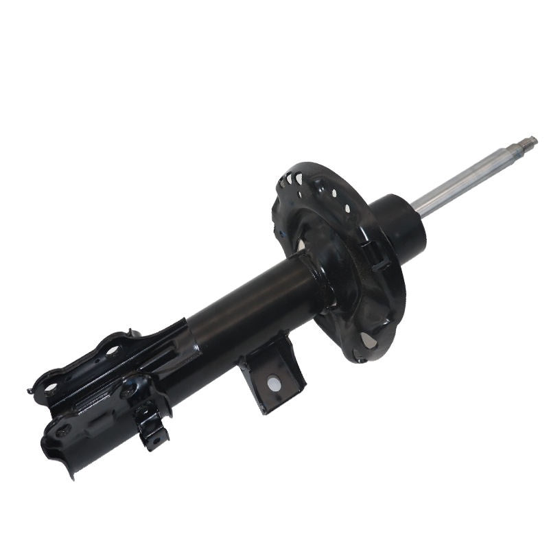 Hyundai Creta Alczar LH front shocker strut in black with mounting hardware, designed for vehicle suspension replacement.