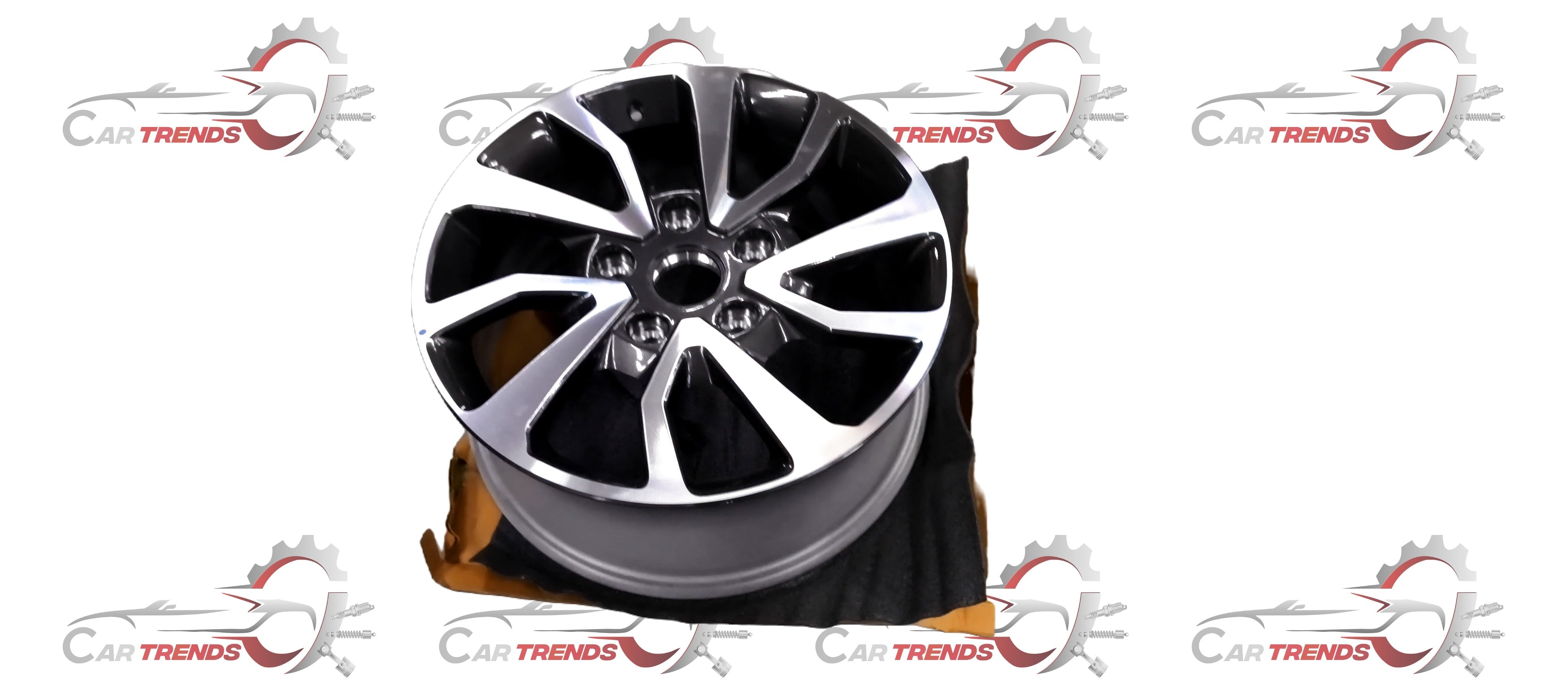 MAHINDRA ALLOY WHEEL RIM 7 5JX18 UV/BOLERO 0404AAA07681N 0404AAA07681N - Front view
