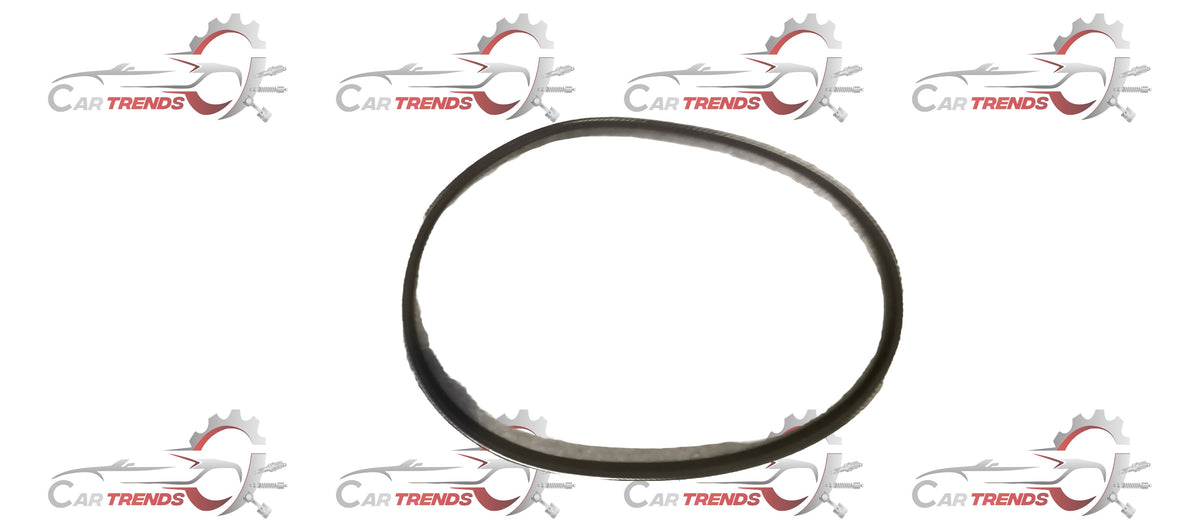 Set of four Maruti Suzuki V-belts, automotive engine belts with black rubber and ribbed design, for vehicle power transmission.