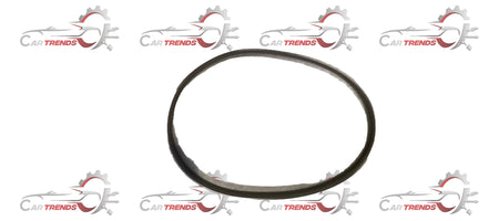 Set of four Maruti Suzuki V-belts, automotive engine belts with black rubber and ribbed design, for vehicle power transmission.