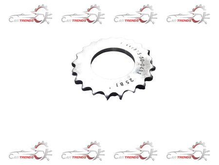 Maruti Suzuki sprocket crankshaft timing gear part, close-up view showing metal teeth and component details.