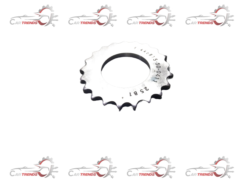 Maruti Suzuki sprocket crankshaft timing gear part, close-up view showing metal teeth and component details.