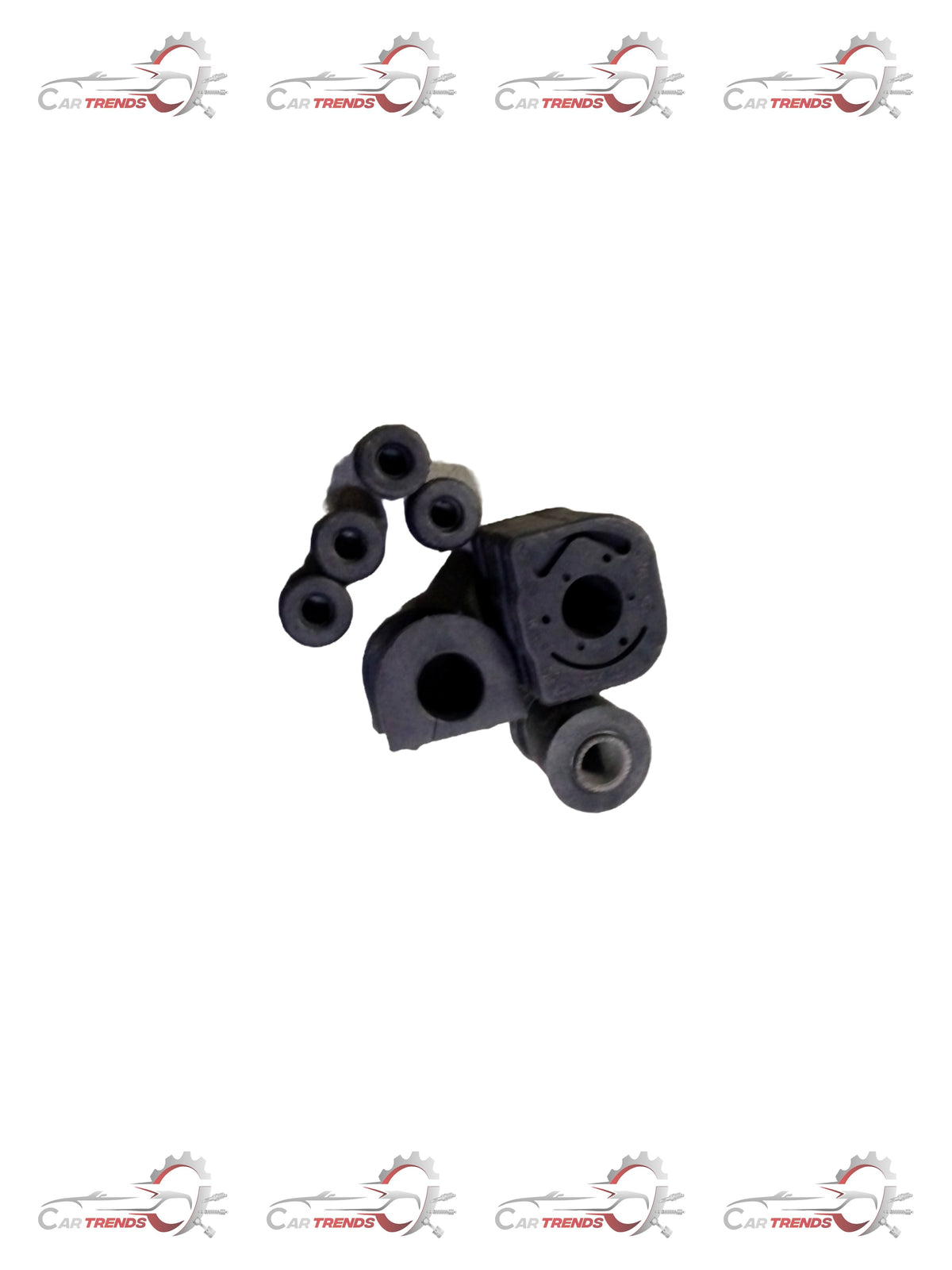 TATA Indica front suspension bush kit with multiple rubber and metal components for vehicle stability and ride comfort.