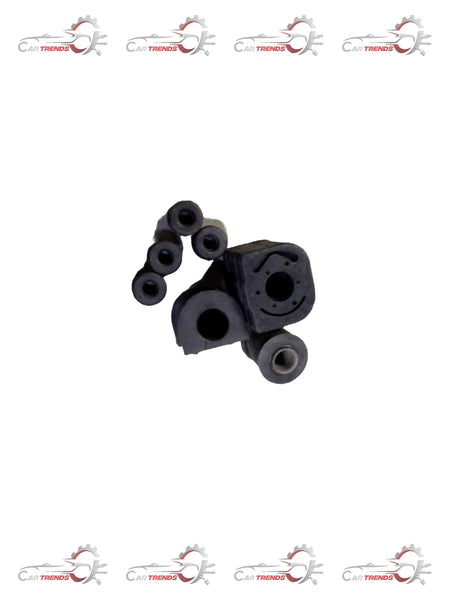 TATA Indica front suspension bush kit with multiple rubber and metal components for vehicle stability and ride comfort.