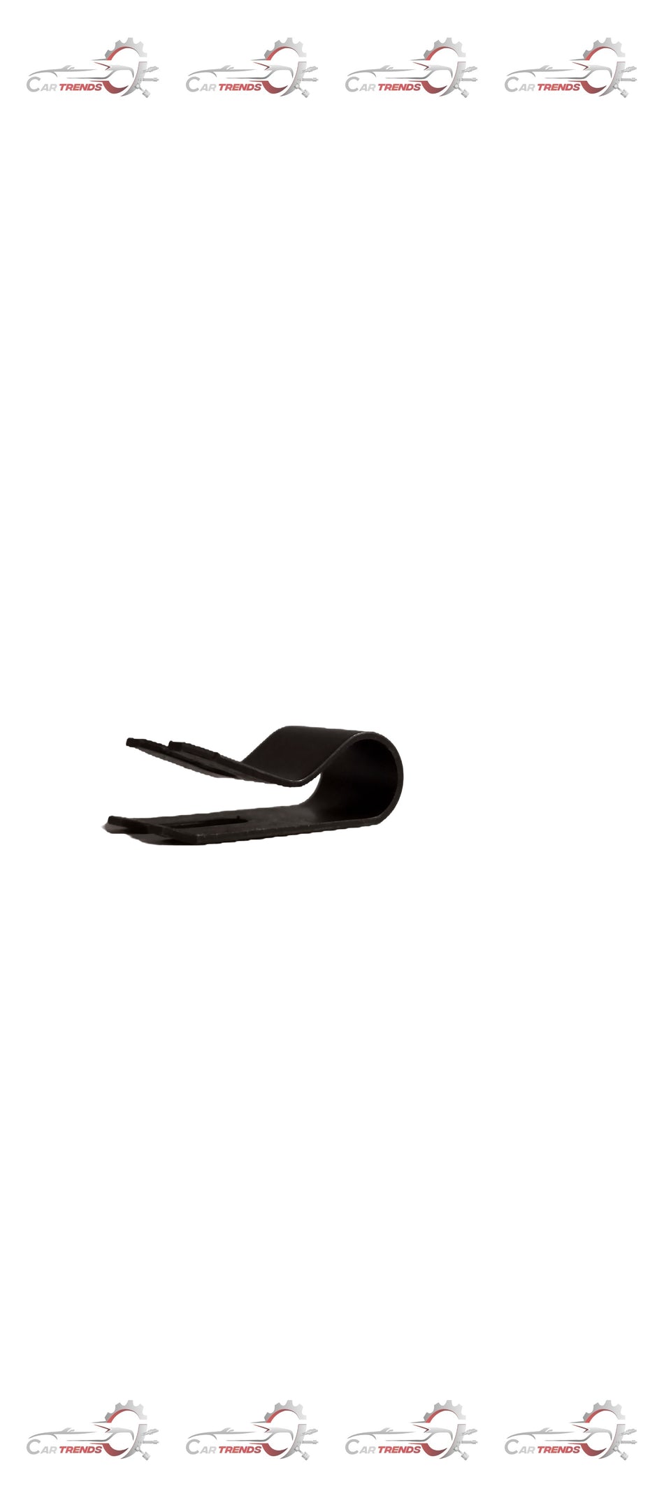 CarTrends spring plate spare part, metal component with mounting holes, designed for vehicle suspension systems.