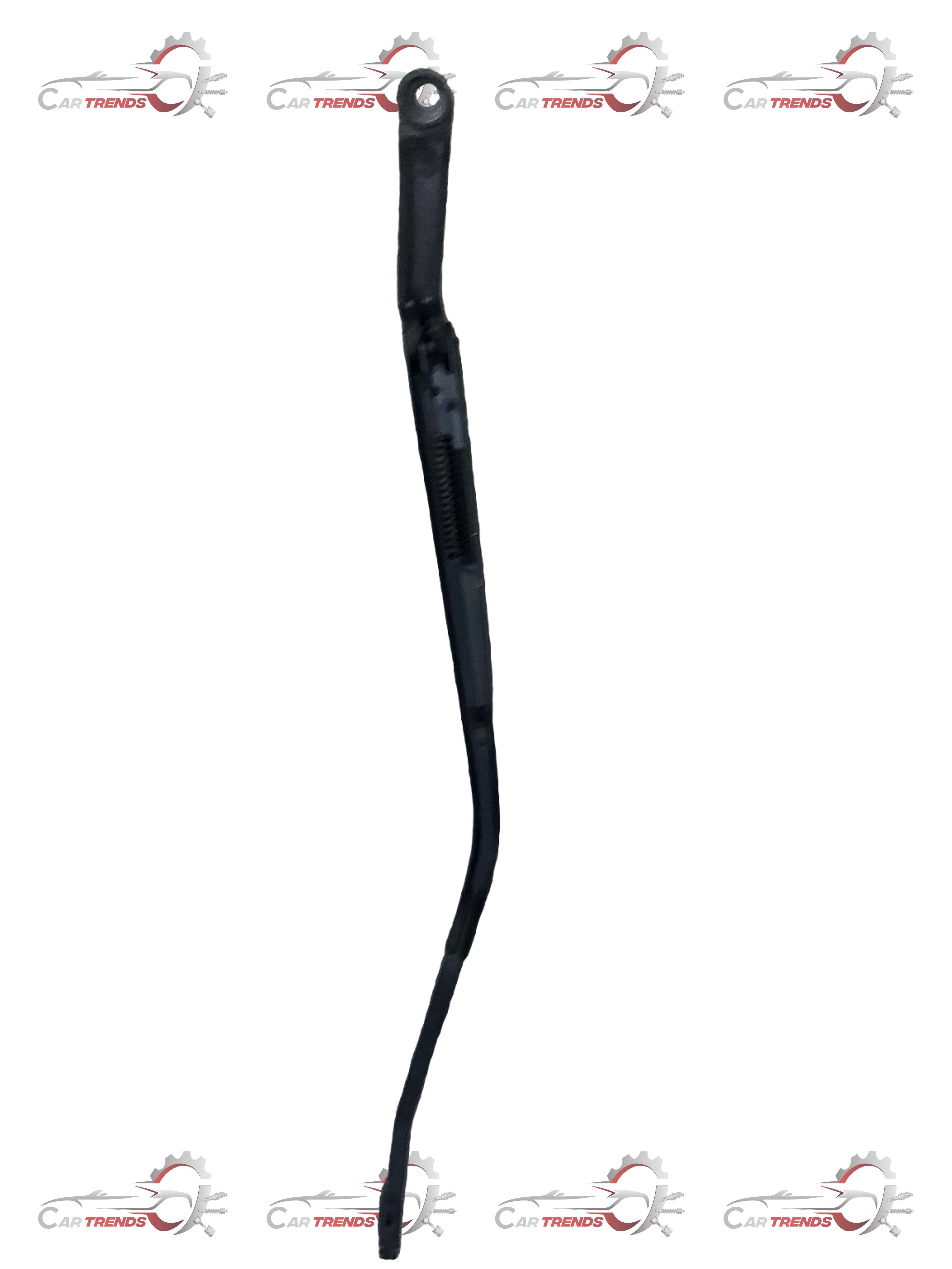 Hyundai Accent right wiper arm, model 983201A000, showing the metal arm and attachment point for windshield wiper.