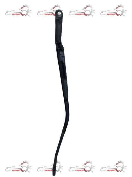 Hyundai Accent right wiper arm, model 983201A000, showing the metal arm and attachment point for windshield wiper.