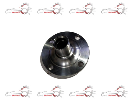 Maruti Suzuki HUBFRONT WHEEL 43421M68K00 showing a close-up of the front wheel with hub and tire assembly.