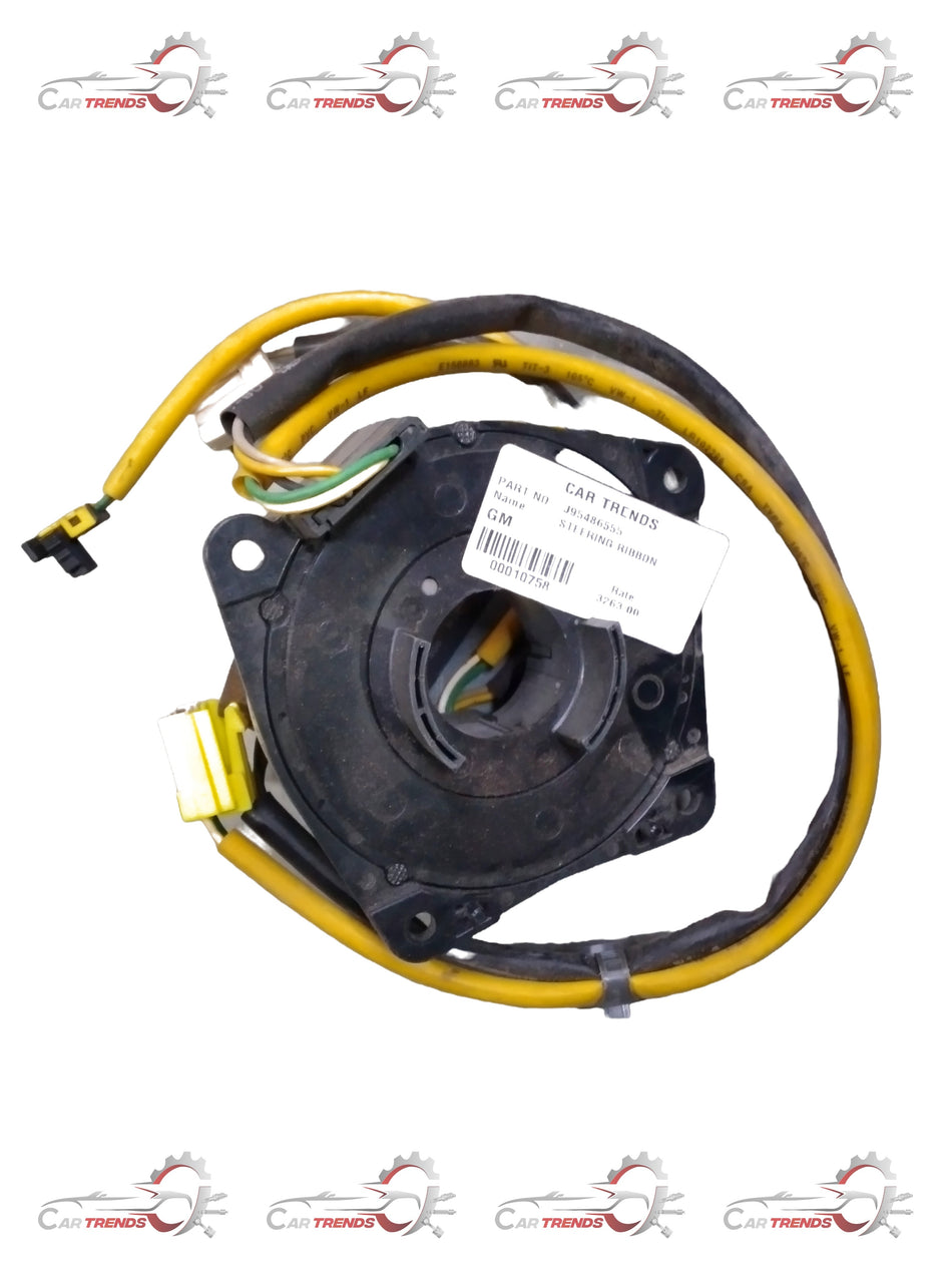 CarTrends Chevrolet steering ribbon J95486555 spare parts, close-up view showing the ribbon component for vehicle steering system.