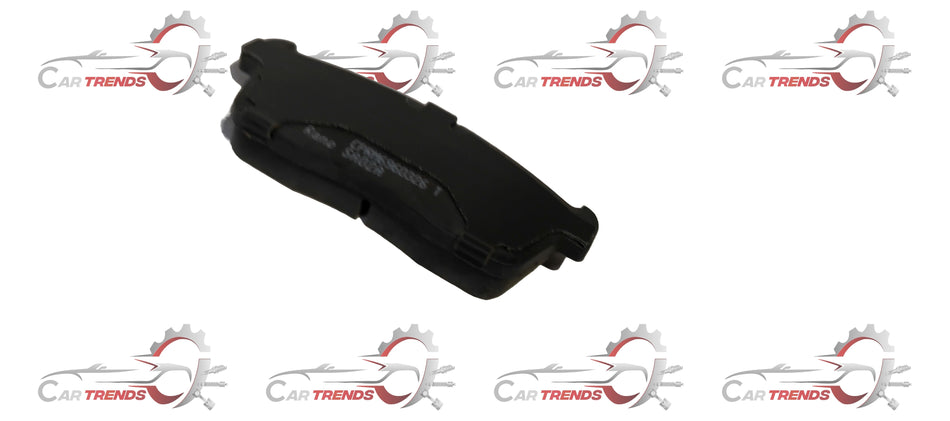 CarTrends front brake pad for Wagnor 2019 onward, spare parts image showing the brake pad's detailed design and size.