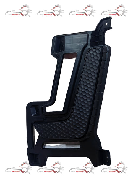 Hyundai right side door cover blanking panel, part number 86538K6600, shown in the image with a smooth black finish.