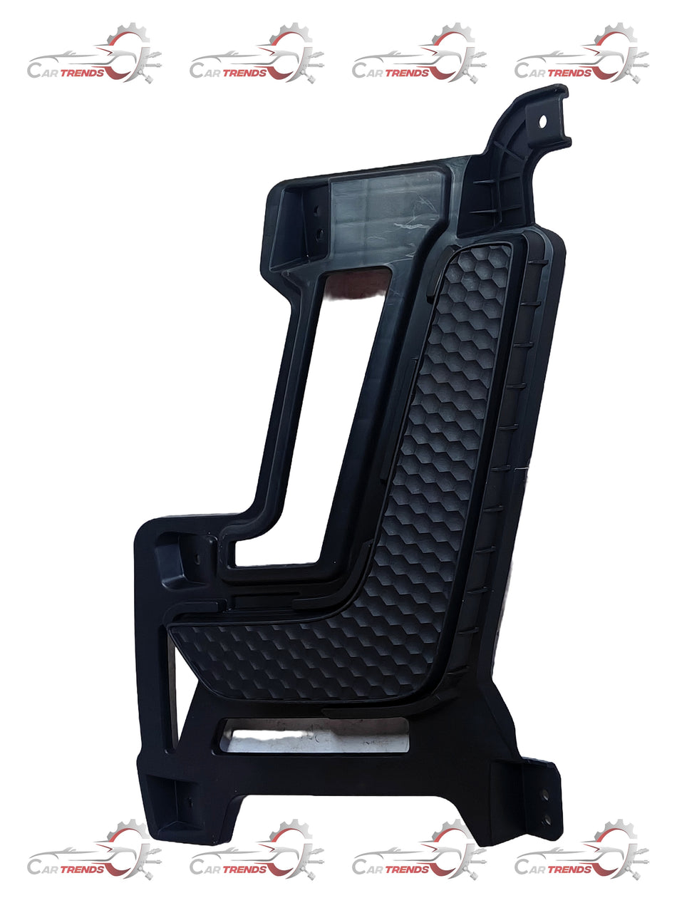 Hyundai right side door cover blanking panel, part number 86538K6600, shown in the image with a smooth black finish.