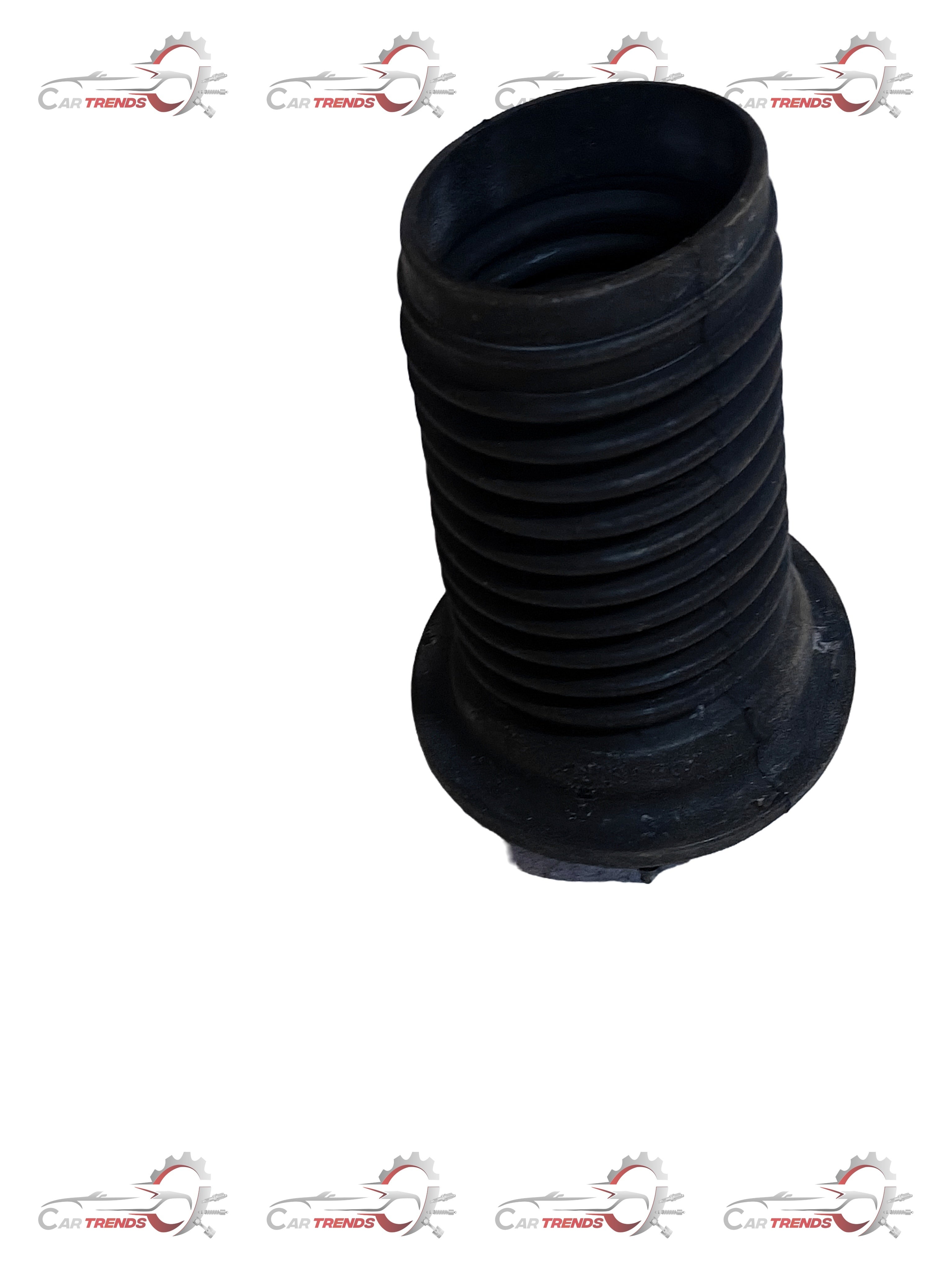 CarTrends isolator boot spring for Aveo J96535008, close-up image showing the black rubber spring part for suspension repair.