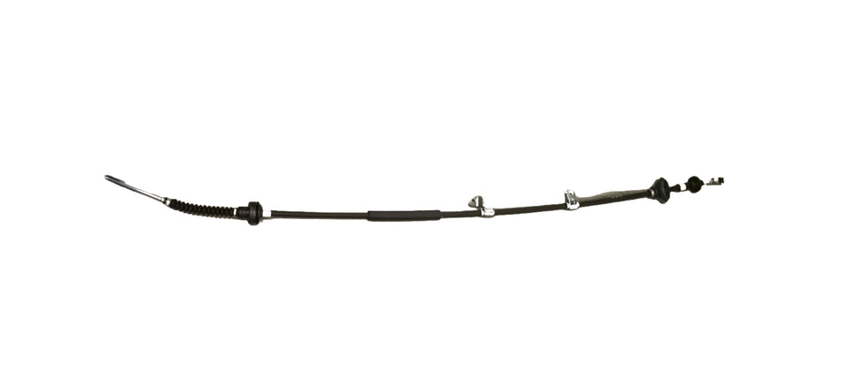 Maruti Suzuki clutch cable assembly for right-hand side, showing metal cable with protective black covering and connectors.