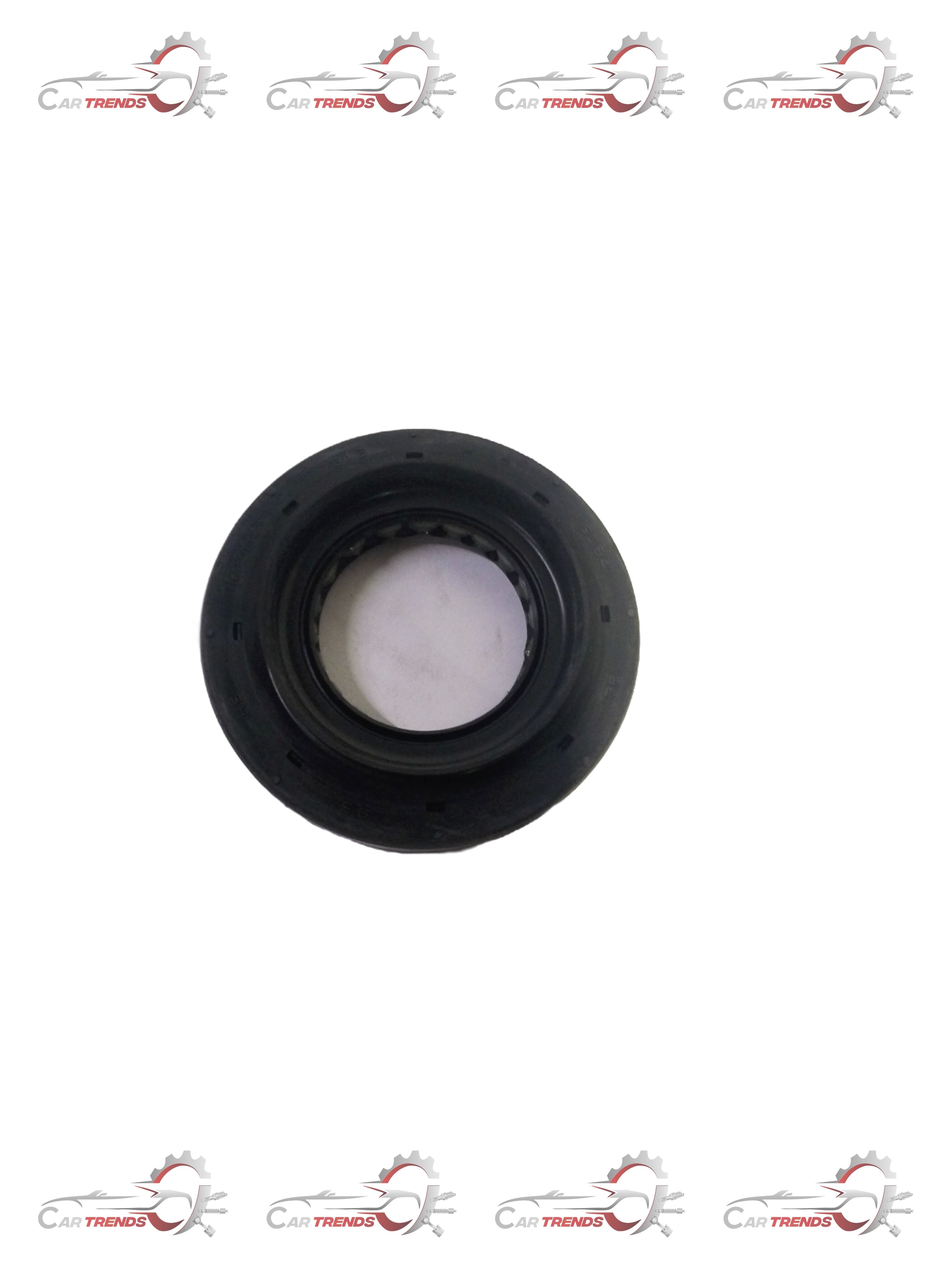 Maruti Suzuki Diff Side Oil RH 27431M74LB0, automotive engine oil seal, shown in close-up with detailed labeling and rubber seal edge.