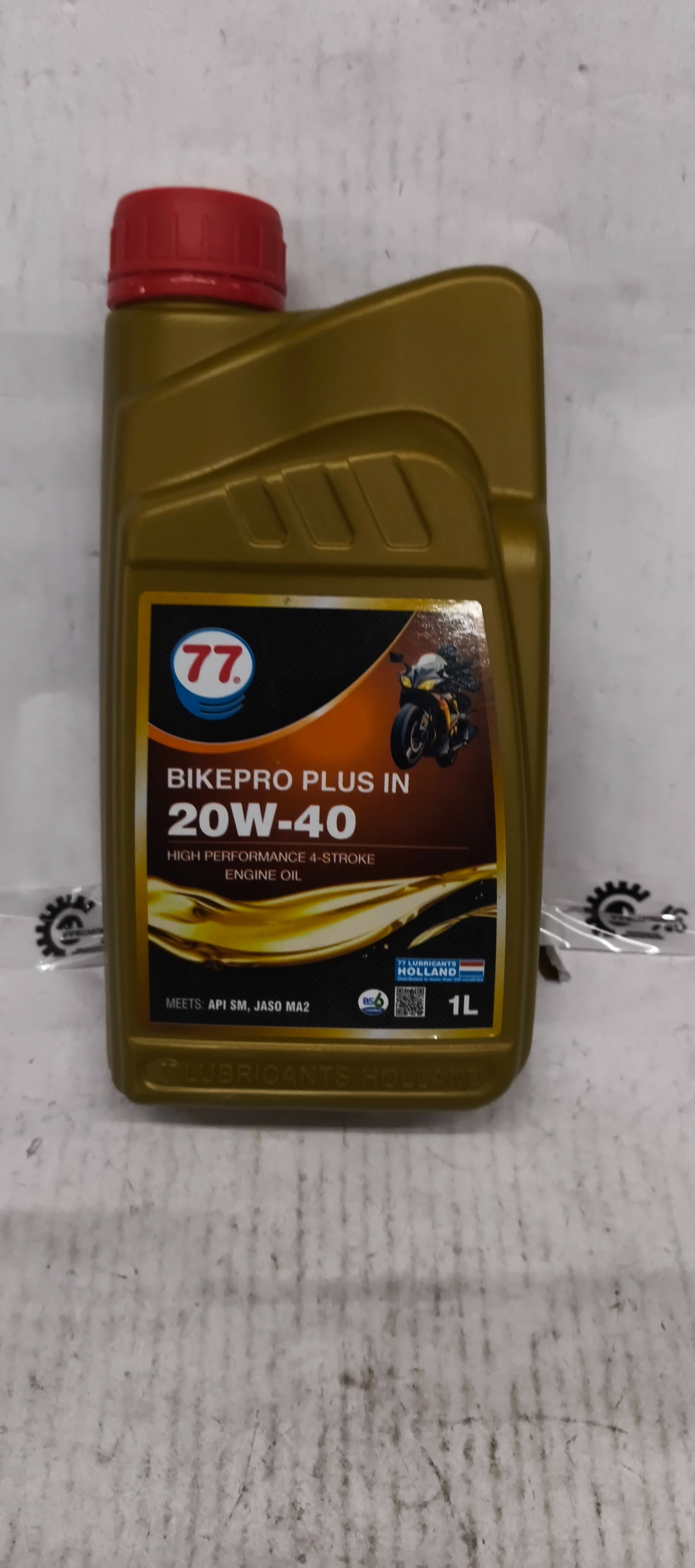 77 LUBRICANTS 27741-Bikepro Plus 4t 20w40 SM 1*20 77LUB27741 - Front view