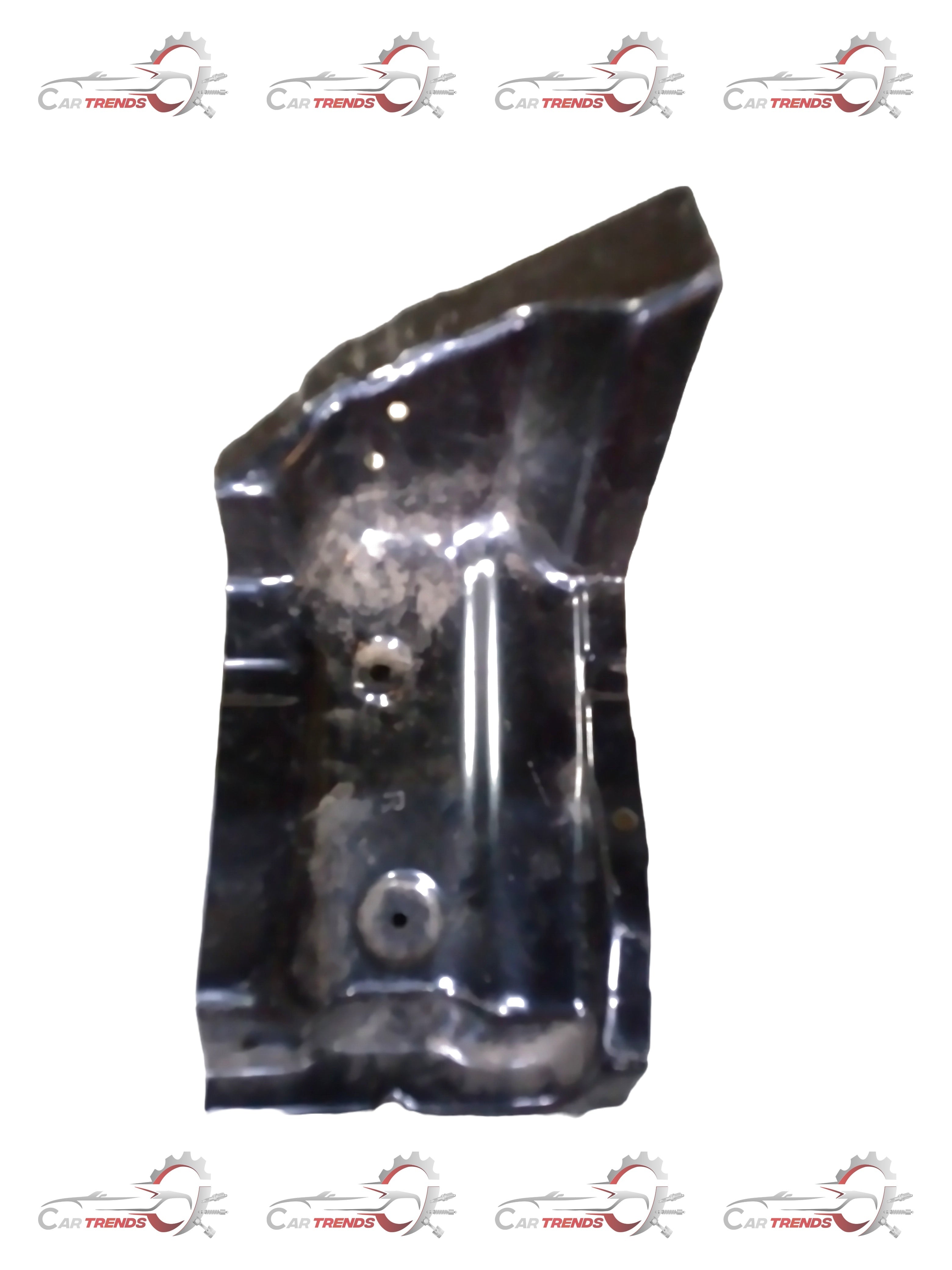 General Motors reinforcement front lower wheel panel J96846306, close-up image showing metal part with mounting points.
