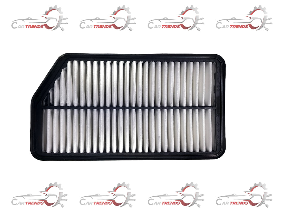 CarTrends diesel air filter for Creta, spare part image showing the rectangular filter element and housing.