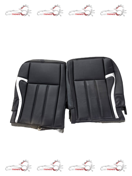 HONDA KIT SEAT COVER PVC WITH SILVER STRIPES 08P32TSC710A 08P32TSC710A - Front view