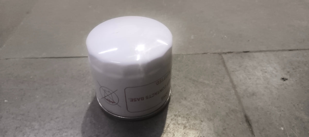 Ford oil filter ECOSPORTS 7S7Z6731E, new in packaging, designed for Ford EcoSport engines, with detailed metal construction.