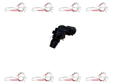 Maruti Suzuki sensor ASSYCMP 33220M55K20, an automotive part, shown in a clear photo highlighting its shape and connector details.