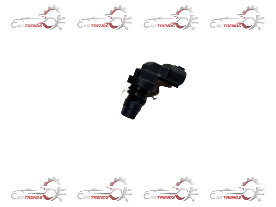 Maruti Suzuki sensor ASSYCMP 33220M55K20, an automotive part, shown in a clear photo highlighting its shape and connector details.