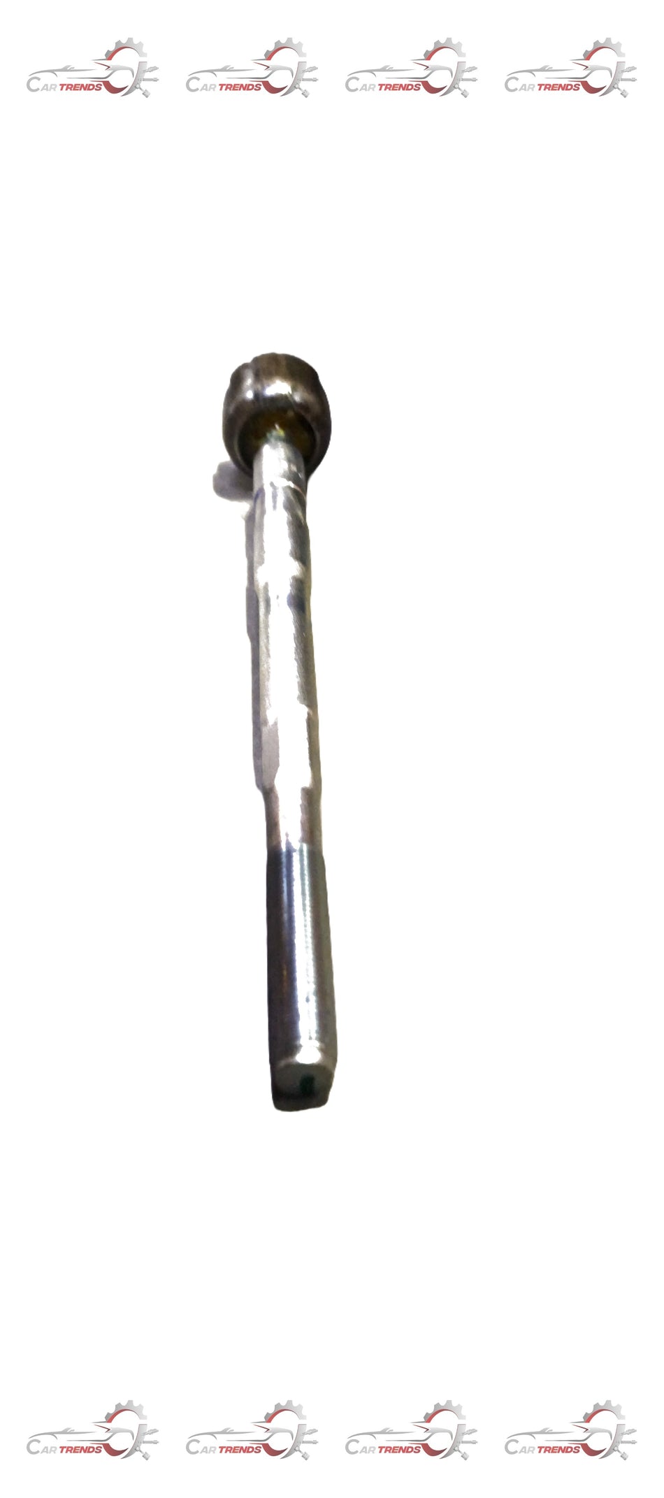 Maruti Suzuki tie rod steering part 48830M67L00 showing a close-up of the metal rod and joint for vehicle steering system