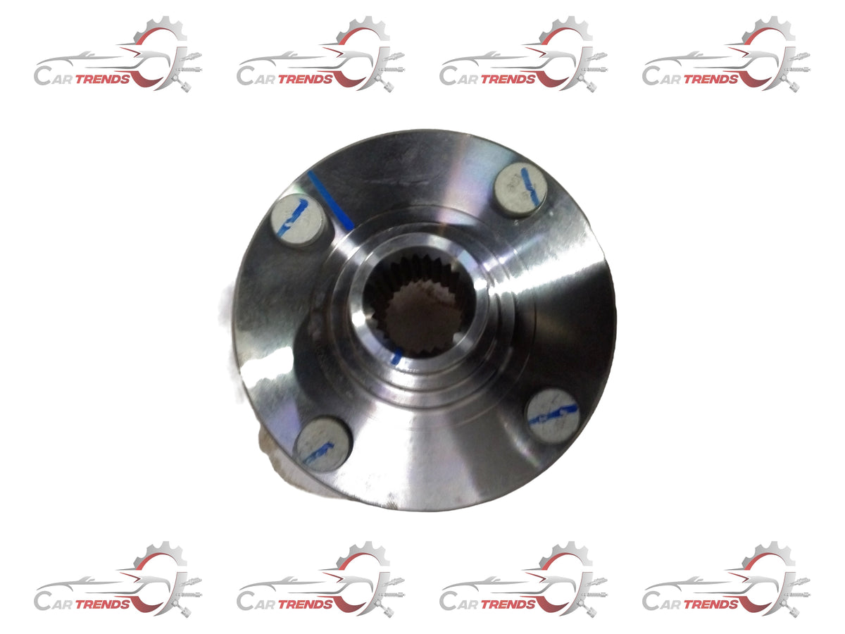 Front wheel hub for Ford vehicle, part number 5N1Z1104A, with visible metallic hub and mounting points.