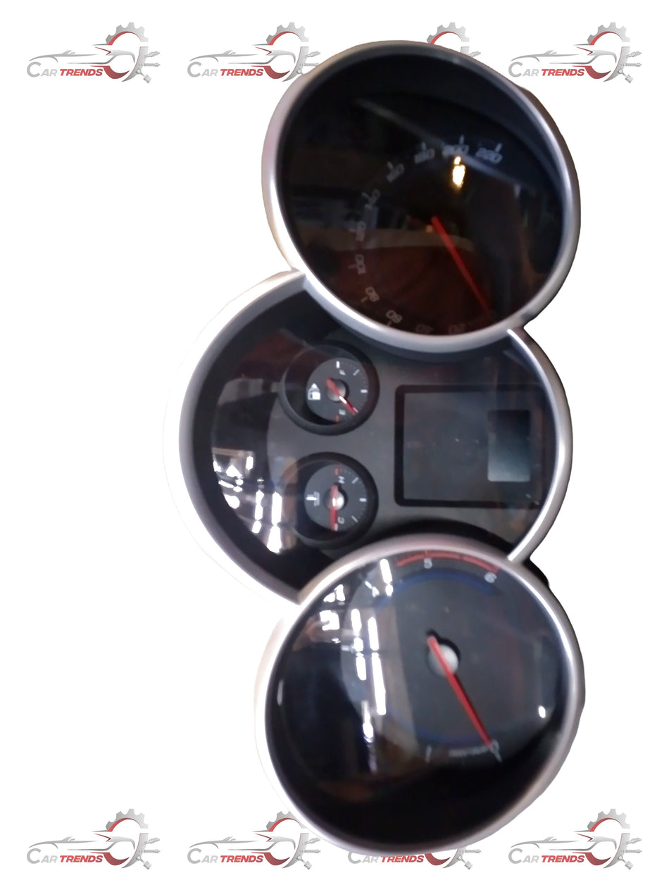 Image of a General Motors Cluster Instrument Panel for Cruze J95981268 showing gauges and digital display.