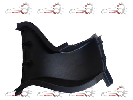 Hyundai Aura front bumper air duct on the left side, CarTrends replacement part, showing the vent and duct details.