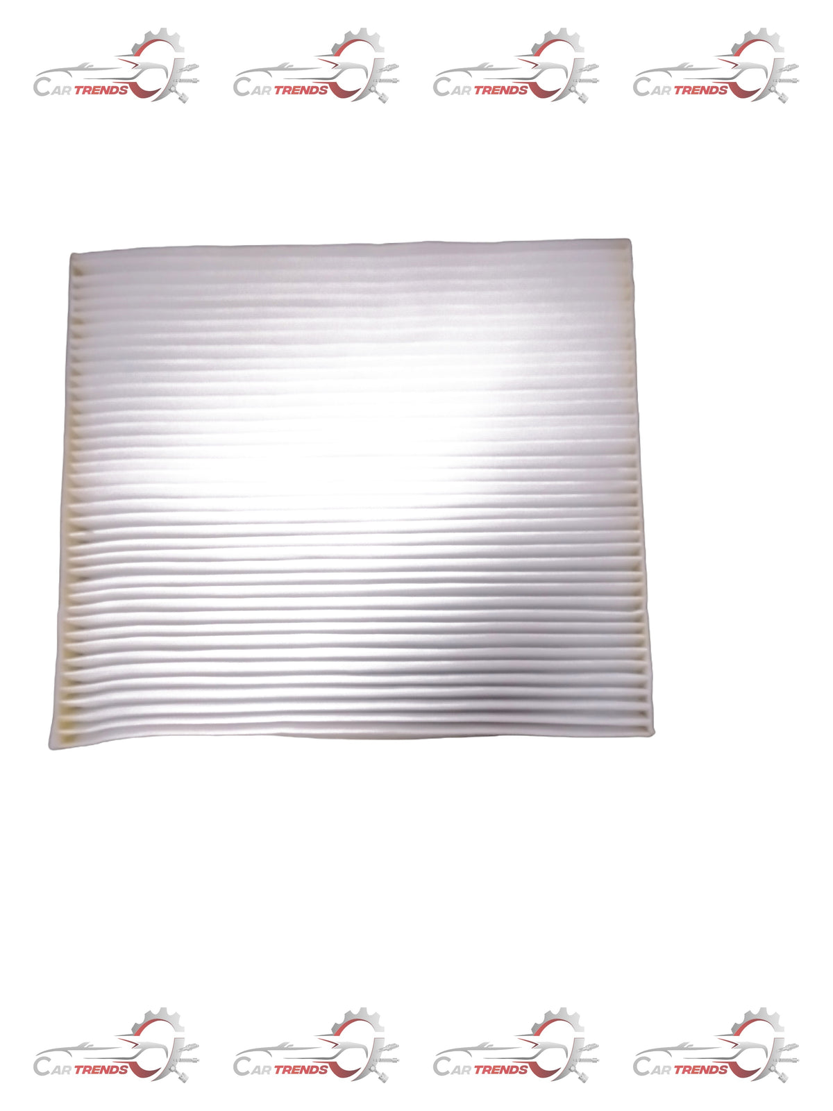 Hyundai Creta AC filter by CarTrends, showing a clean, rectangular cabin air filter with pleated material for air purification.