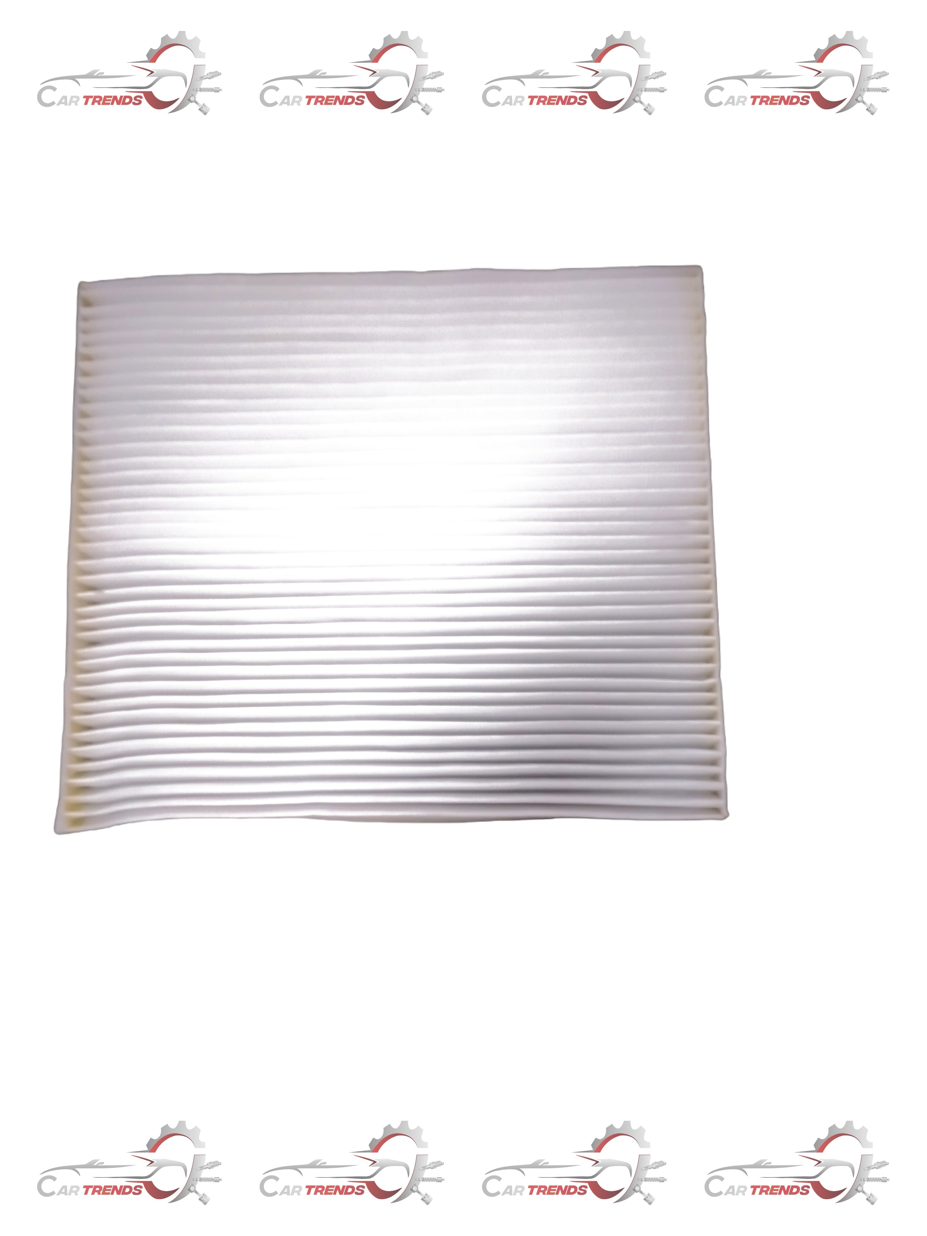 Hyundai Creta AC filter by CarTrends, showing a clean, rectangular cabin air filter with pleated material for air purification.