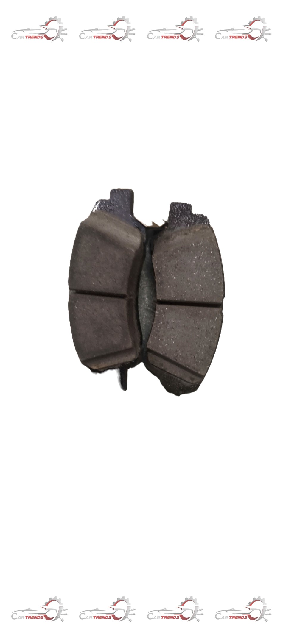 CarTrends front brake pad for Toyota Grand, spare parts, showing the brake pad with metal backing and friction surface.