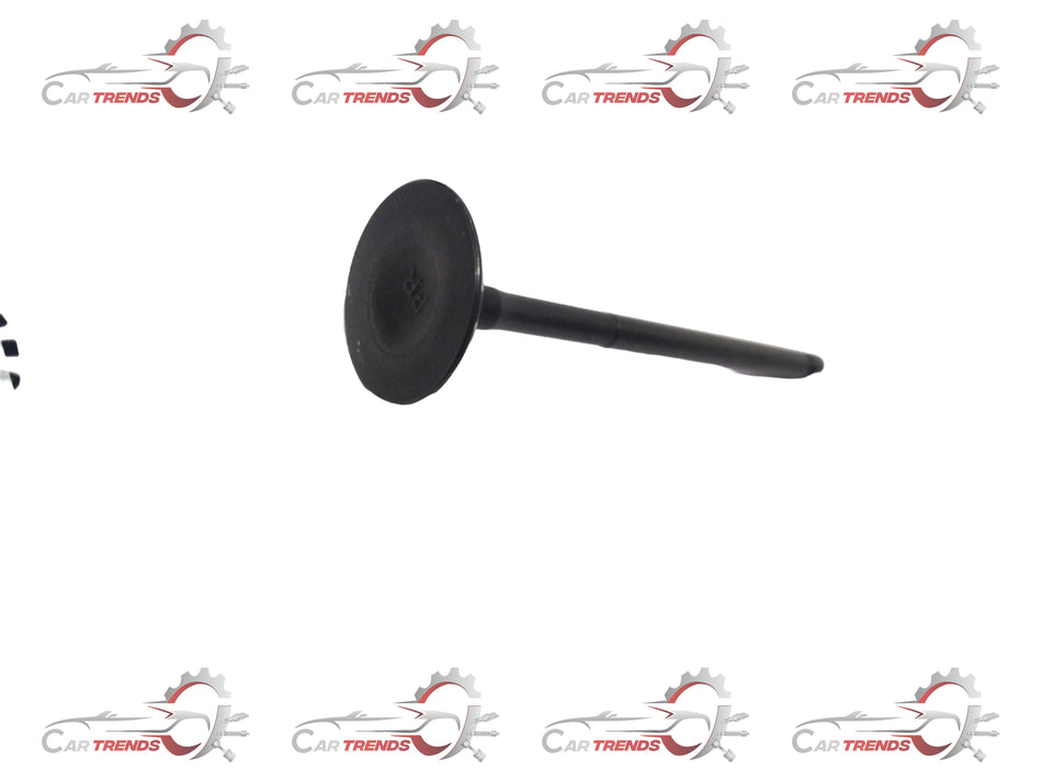 Maruti Suzuki 12911M58R00 intake valve for Baleno engine, showing a close-up of the metal valve component.