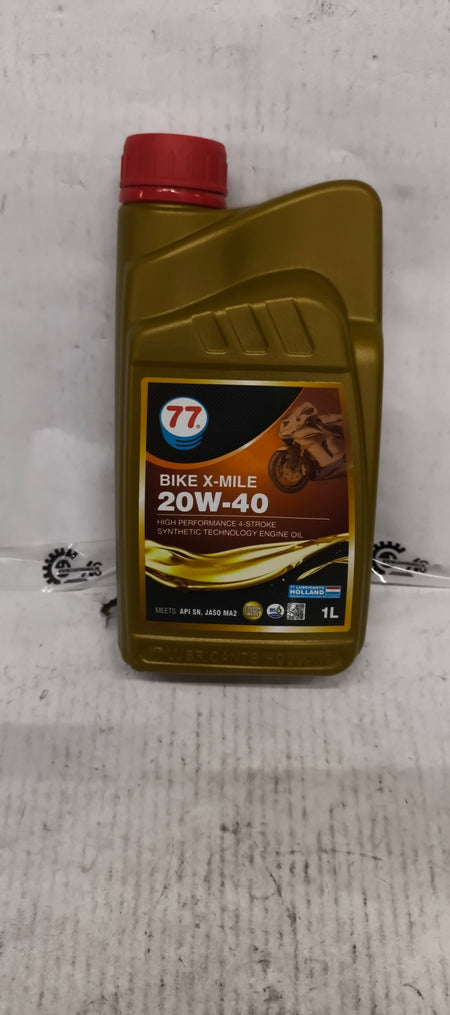 77 LUBRICANTS 27701-BIKE XMILE 20W40 SN .9*20 77lub27701 - Front view
