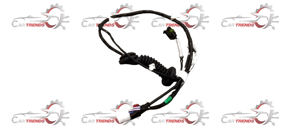 Mahindra wiring harness for rear door, right and left side, part number 1801CAA13590N, shown in the image.