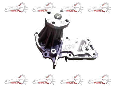 Ford water pump model 7S7Z8501N, automotive engine component, shown in a clear view with metal housing and connecting ports.
