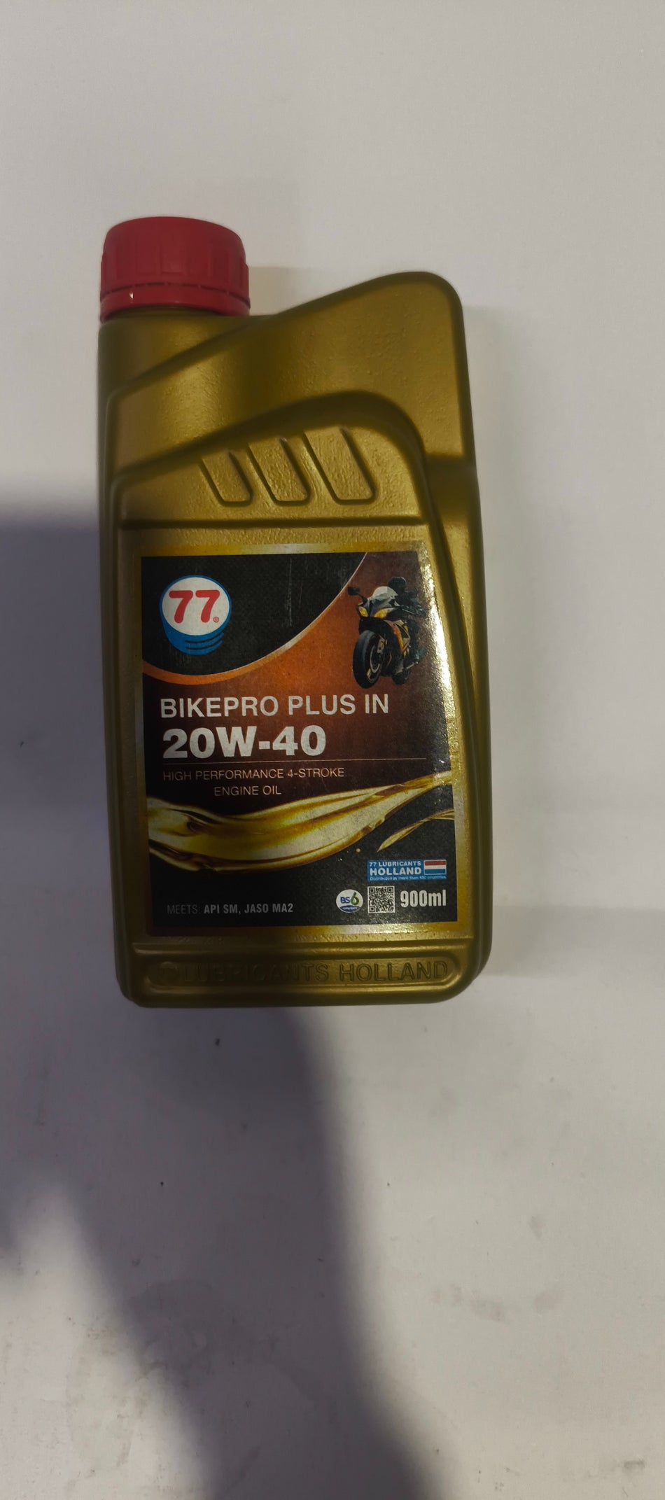 77 LUBRICANTS 27742-Bikepro Plus 4t 20w40 SM .9*20 77LUB27742 - Front view