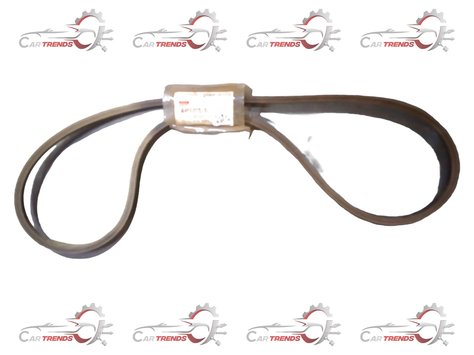 General Motors T94450395 belt for vehicle engine, showing a close-up of the black rubber belt with metal tensioner in the image.
