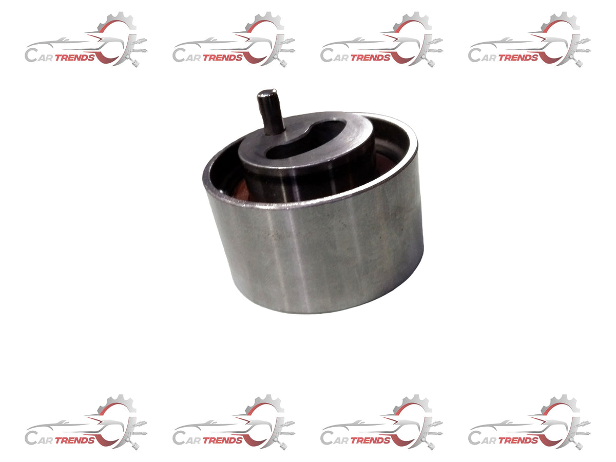 Maruti Suzuki tensioner comp for timing belt, part number 12810M76G20, showing a metallic component with mounting points.