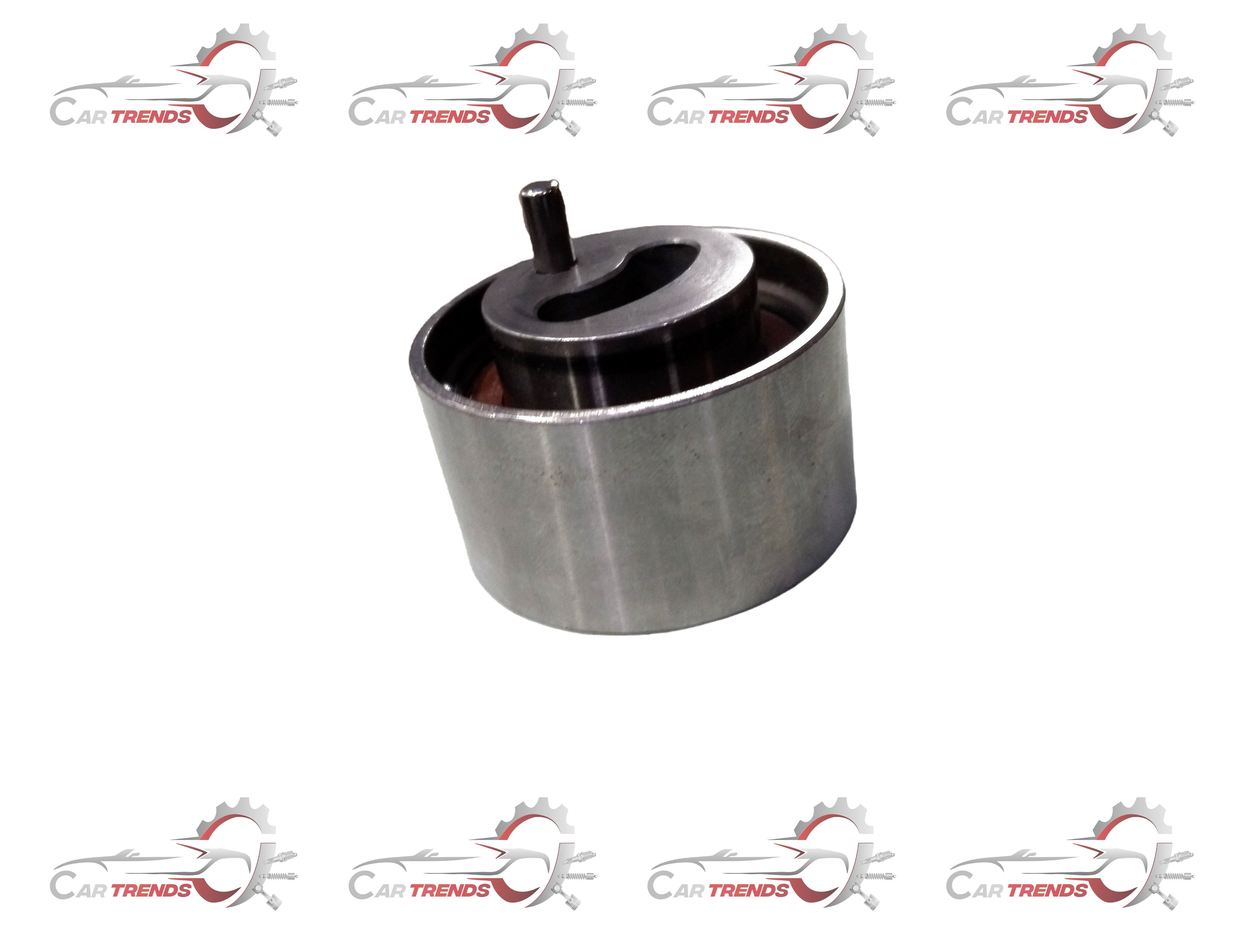 Maruti Suzuki tensioner comp for timing belt, part number 12810M76G20, showing a metallic component with mounting points.