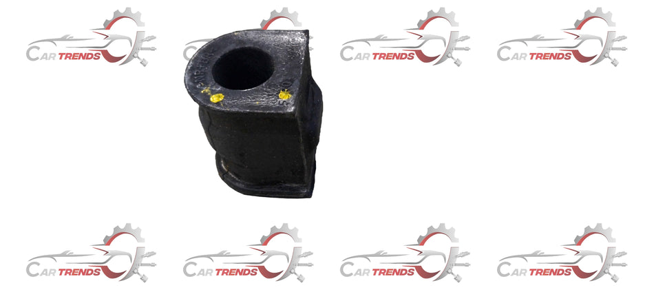 CarTrends Mount Stabilizer Bar 42431M55R00 spare part, close-up view of the black metal stabilizer bar for vehicle suspension.