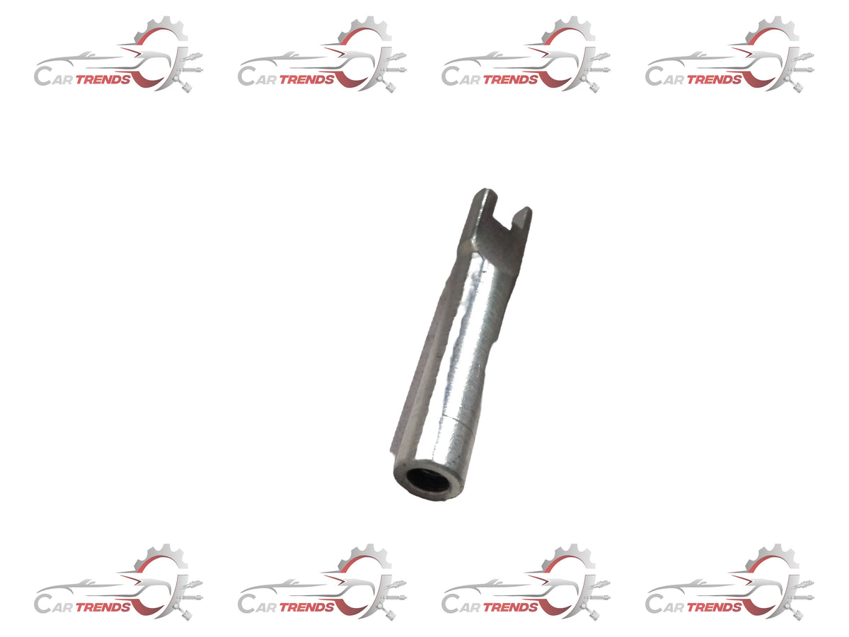 Maruti Suzuki sleeve set adjuster 52450M60820, close-up of metal components for vehicle seat or window adjustment.