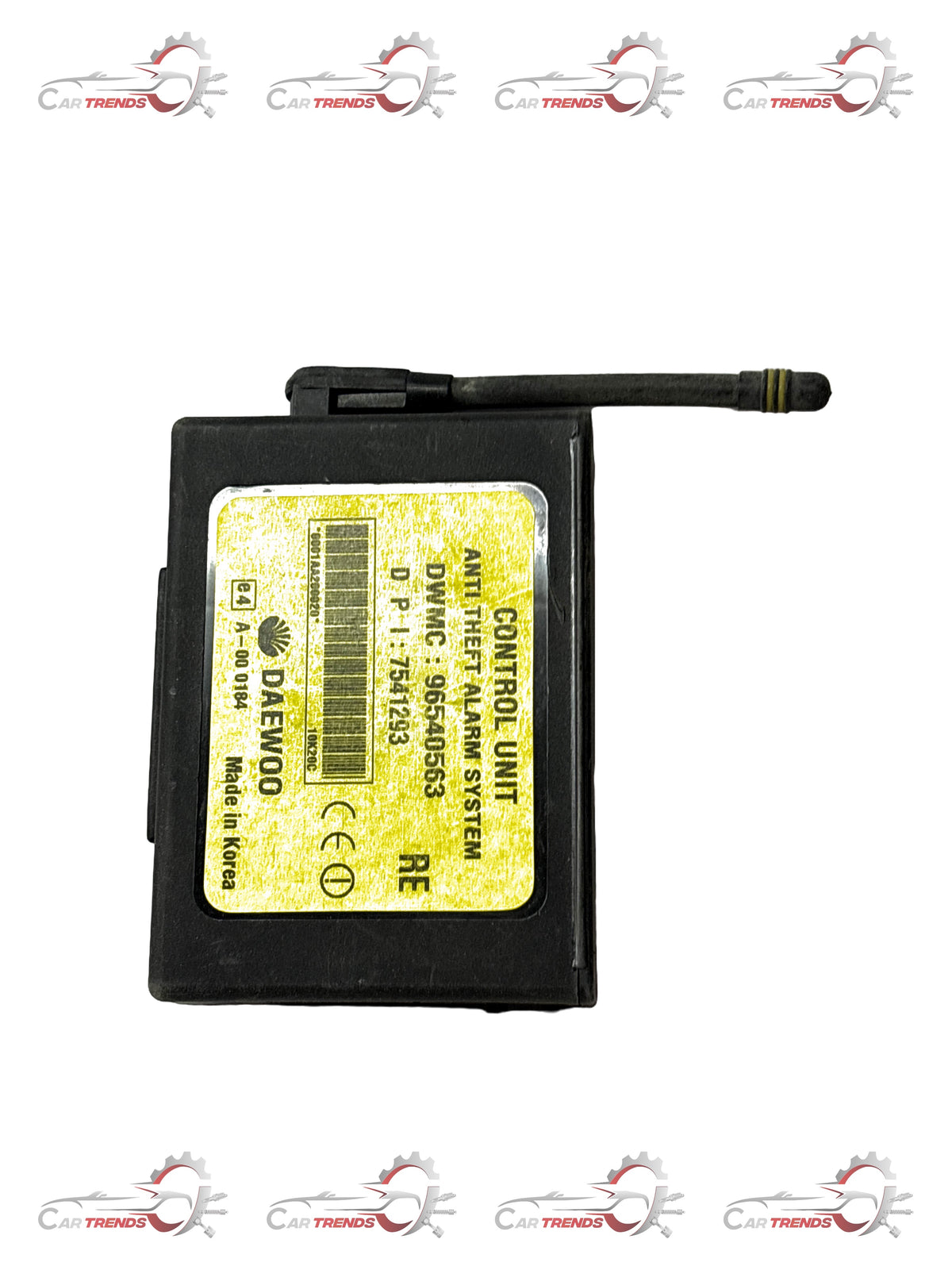 CarTrends J96540563    Anti Theft Control Unit Aveo J96540563 - Back view