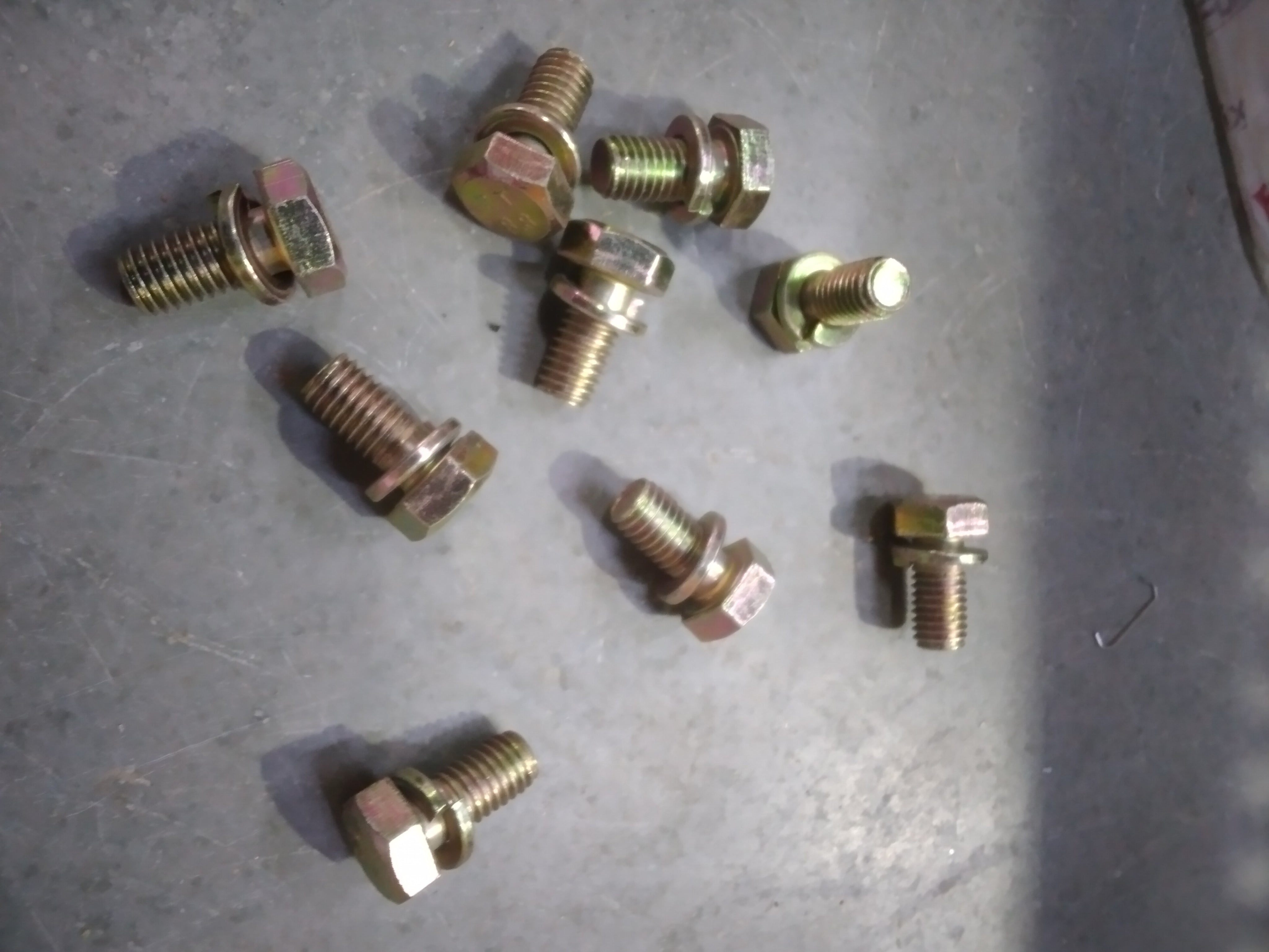 GENERAL MOTORS Brake Bolt | Chevrolet Enjoy | Front | #J24549909 J24549909 - Back view