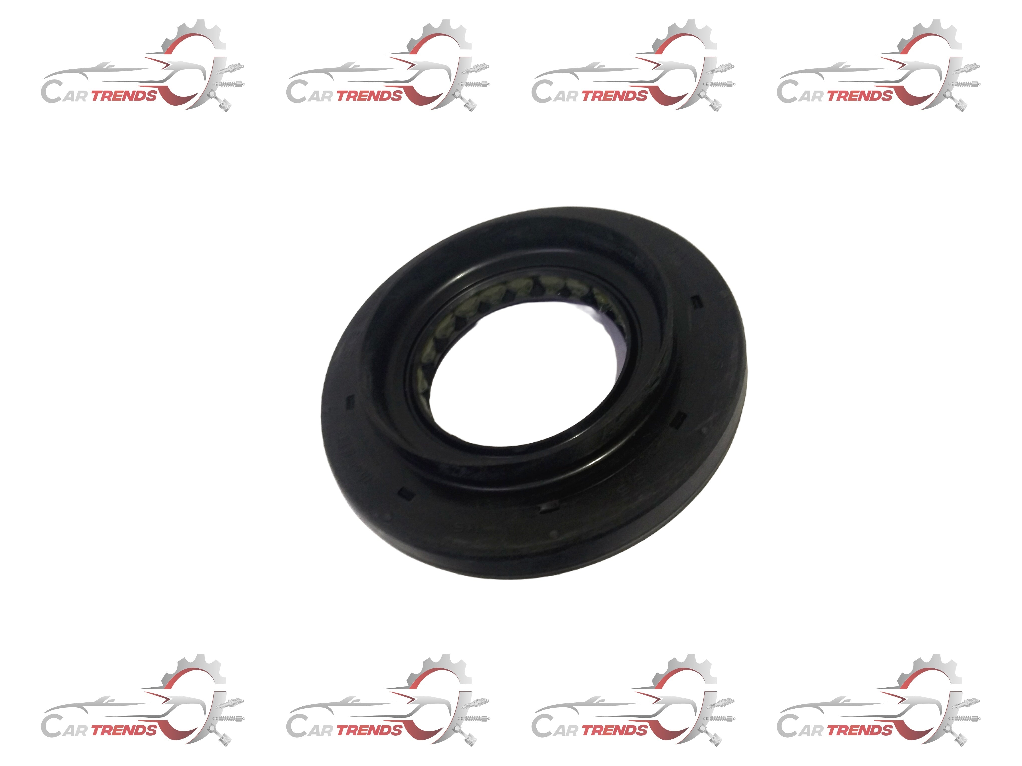 Maruti Suzuki differential side oil seal, model 27431M74LB0, close-up view showing the rubber seal and metal casing.