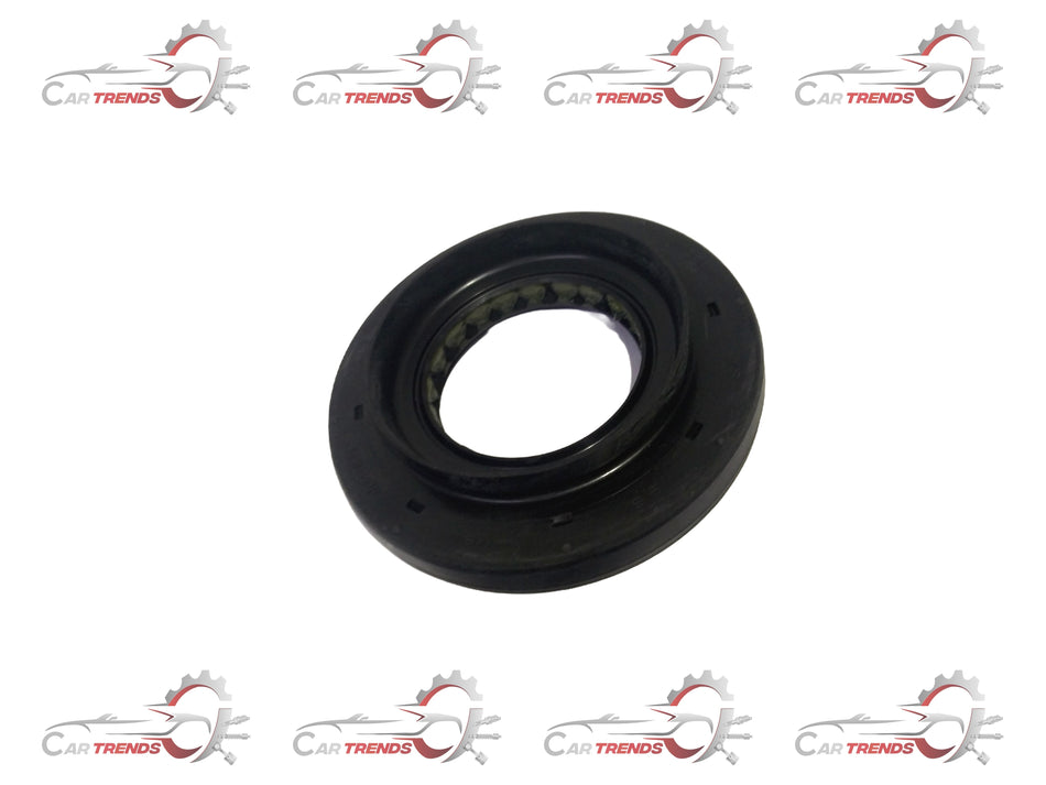 Maruti Suzuki differential side oil seal, model 27431M74LB0, close-up view showing the rubber seal and metal casing.