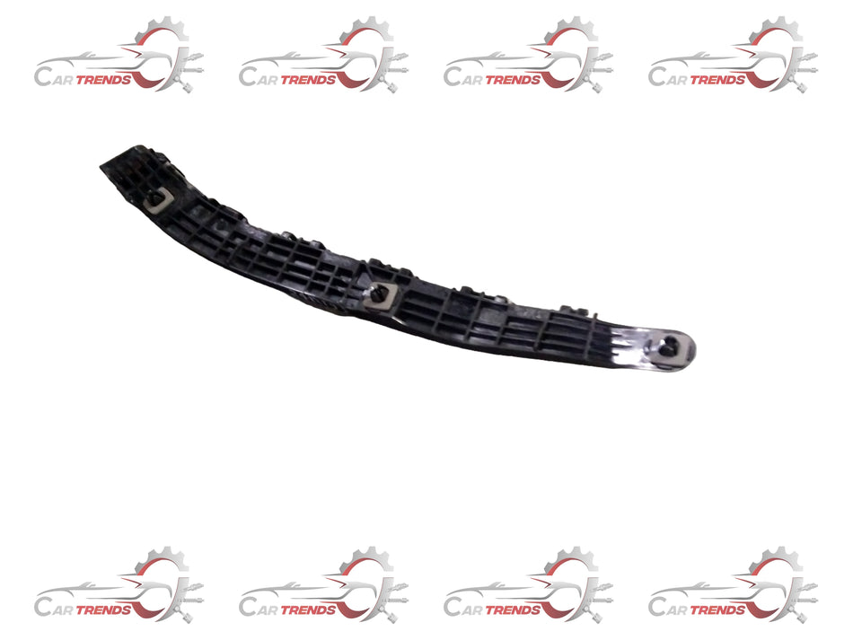 Maruti Suzuki HOLDERRR bumper side part 71832M76T00, automotive bumper component with a metallic finish and mounting brackets.