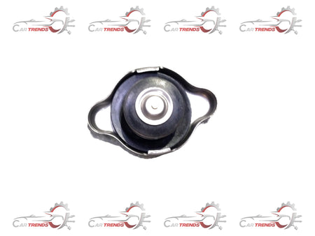 CarTrends radiator cap for Alto, spare parts, showing the metal cap with sealing rubber and branding details.
