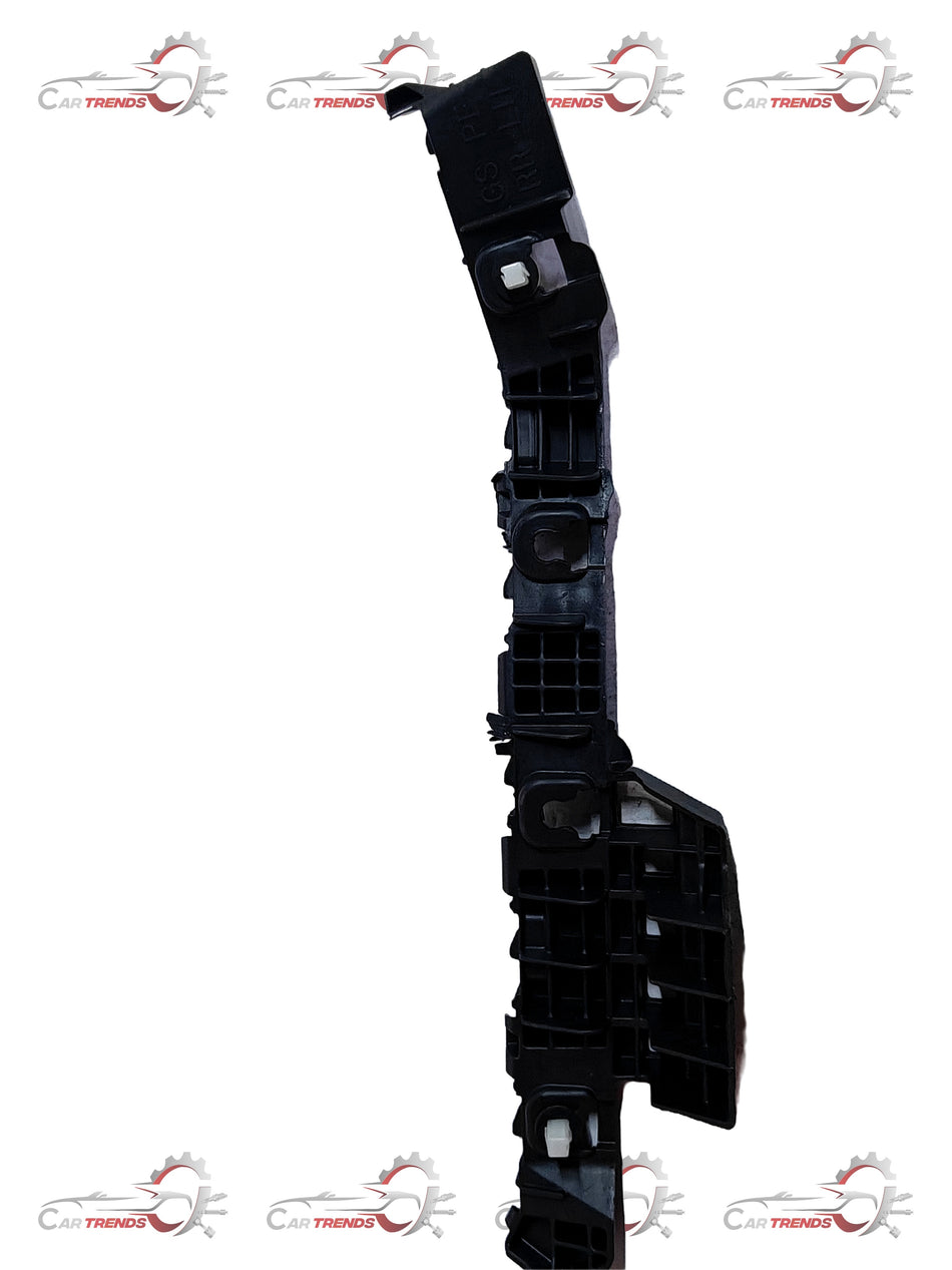 CarTrends rear bumper bracket left for Creta, spare part image showing the black metal bracket with mounting points.